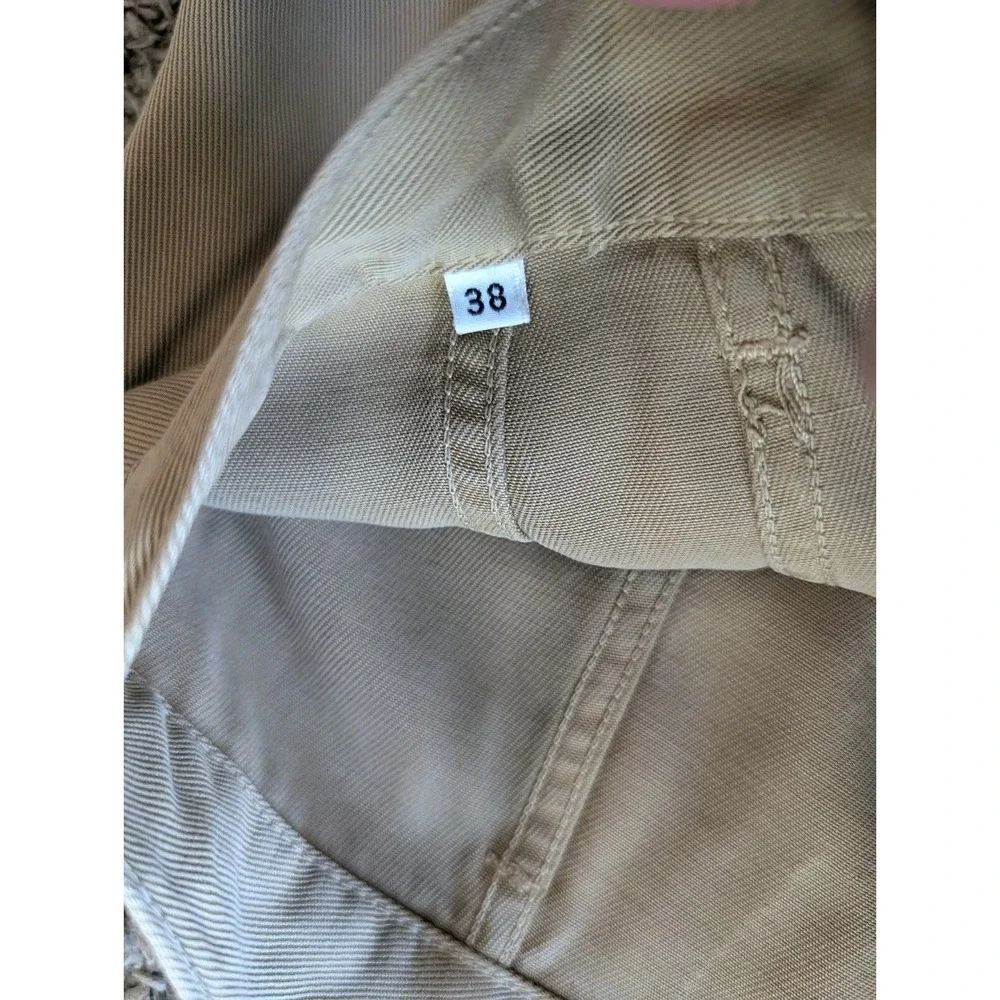 Michael Kors Womens Skirt Khaki Maxi Button Military Safari Size 10 27